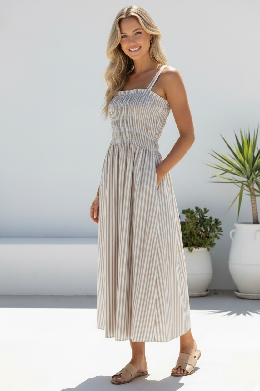 Dusty Dress Tan