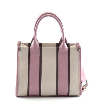 Wrangler Two Tone Tote/Crossbody Bag- Pink