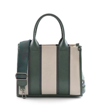 Wrangler Two Tone Tote/Crossbody Bag- Green