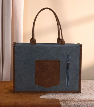 Wrangler Buckle Concealed Carry Large Tote