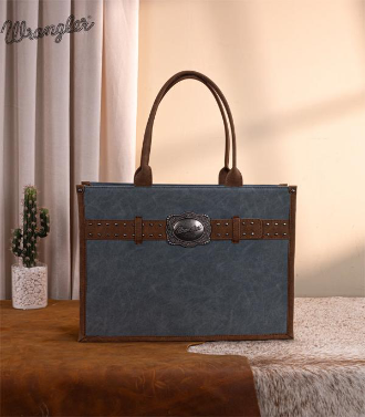 Wrangler Buckle Concealed Carry Large Tote