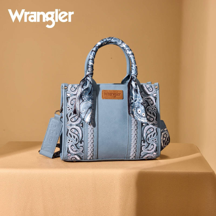 Wrangler Paisley Print Tote Crossbody