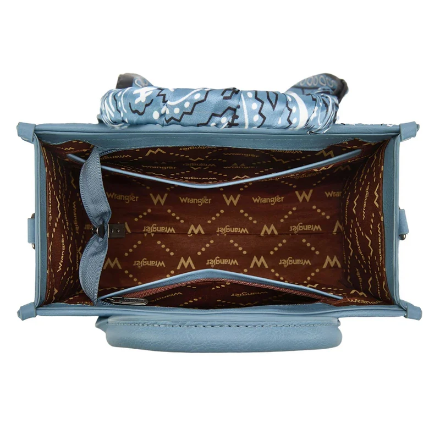 Wrangler Paisley Print Tote Crossbody