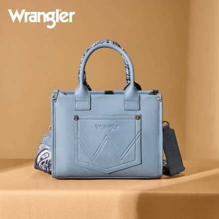 Wrangler Paisley Print Tote Crossbody