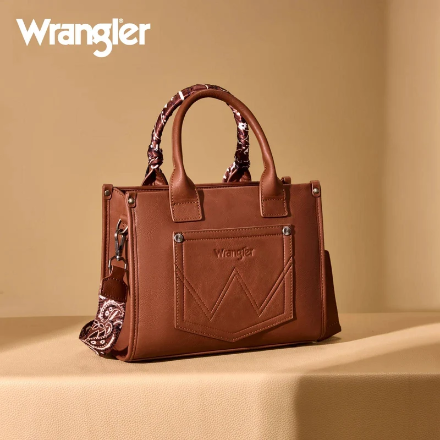 Wrangler Paisley Print Tote Crossbody