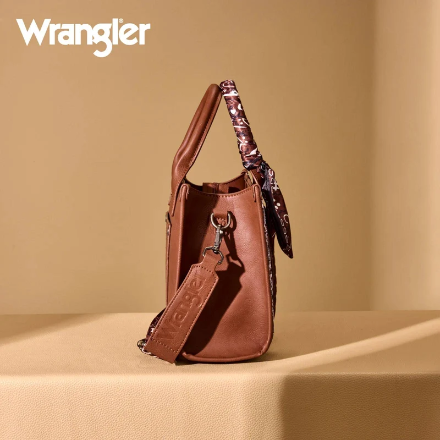 Wrangler Paisley Print Tote Crossbody