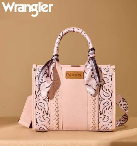 Wrangler Paisley Print Tote Crossbody