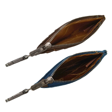 Wrangler Mini denim pocket key-ring set