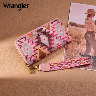 Wrangler wallet pink
