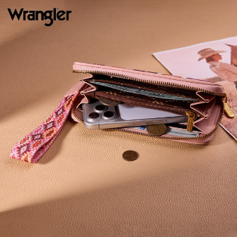 Wrangler wallet pink