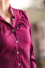 Callie Top - Burgundy