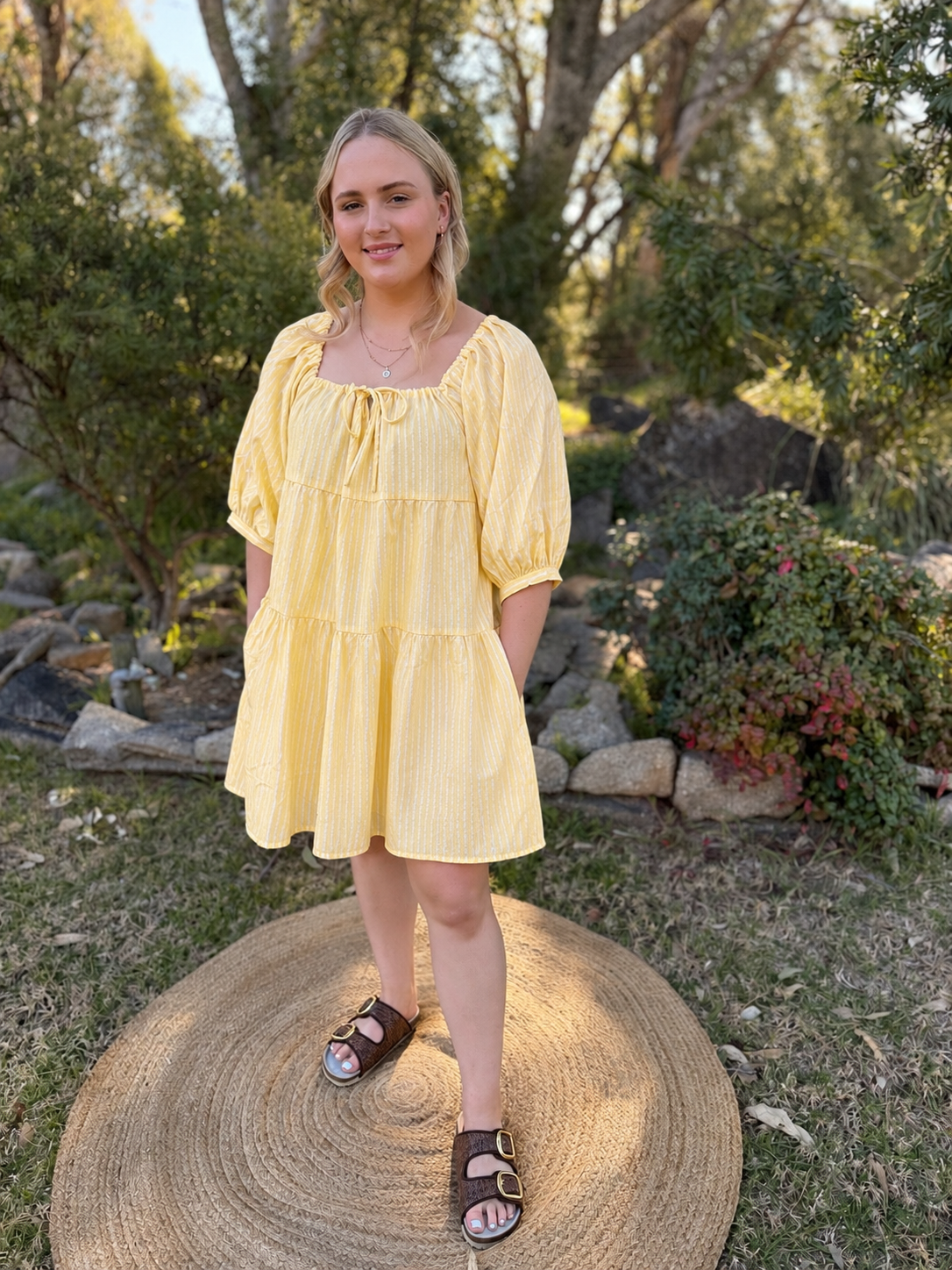 The Soleil Stripe Dress