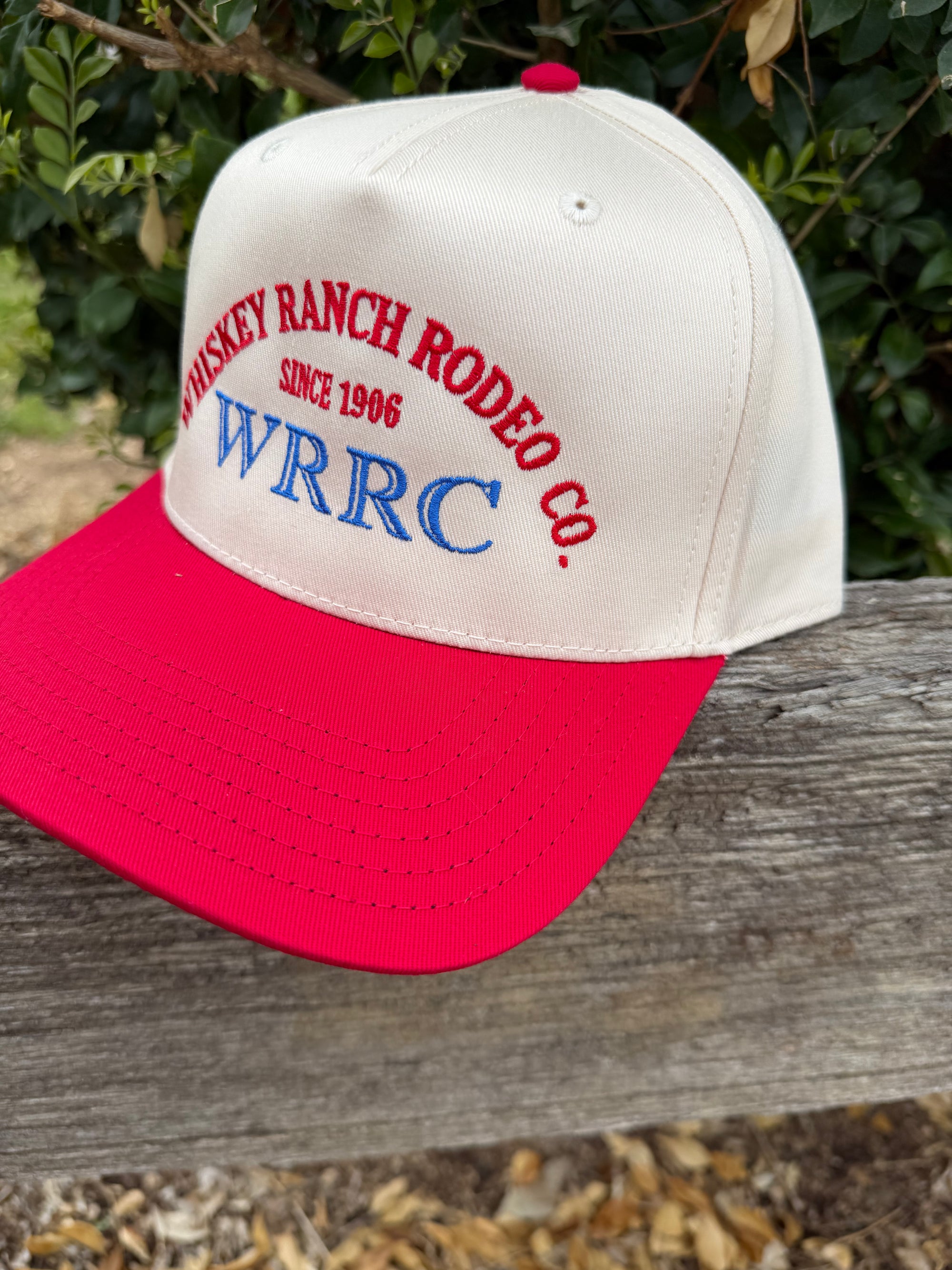 Whiskey Bent Cap Ranch Rodeo Red
