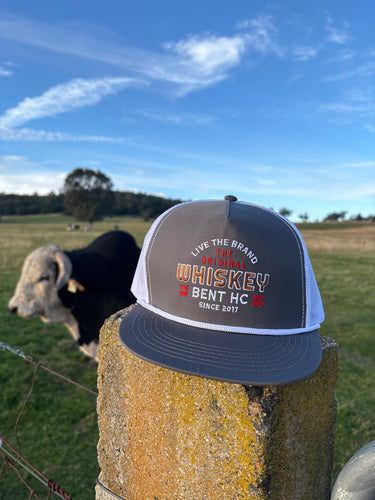 Whiskey Bent Cap -The straight gunmetal