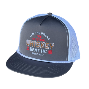Whiskey Bent Cap -The straight gunmetal