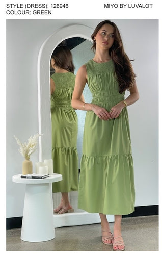 Sage Meadow Smock Dress