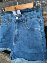 Denim Shorts - Med Blue