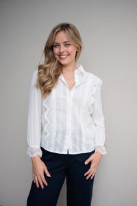 Cotton Lace Blouse