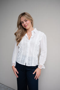 Cotton Lace Blouse