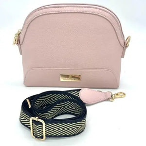 Calypso - Satchel Cross Body Bag - Pink