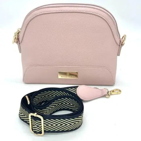 Calypso - Satchel Cross Body Bag - Pink