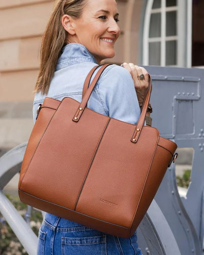 Penfold Laptop Bag - Tan