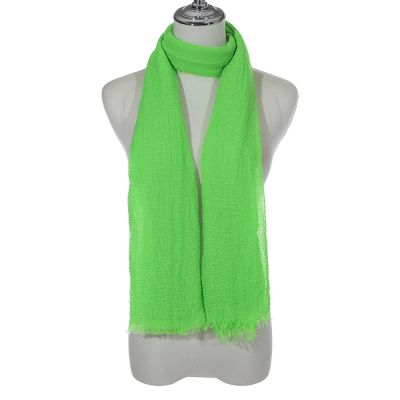 Scarf - Solid Colour - Bright Green
