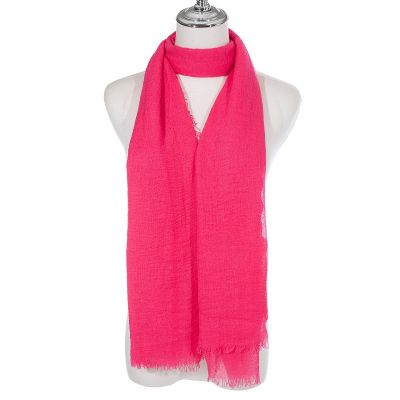 Scarf - Solid Colour - Salmon Pink