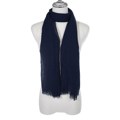 Scarf - Solid Colour - Navy