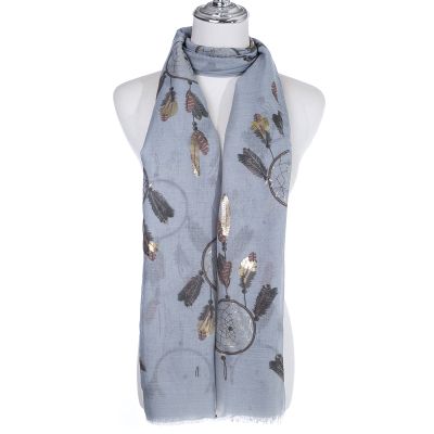 Scarf - Dream Catcher - Grey