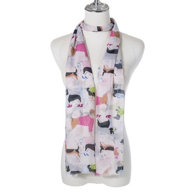 Scarf - Dachshund Print