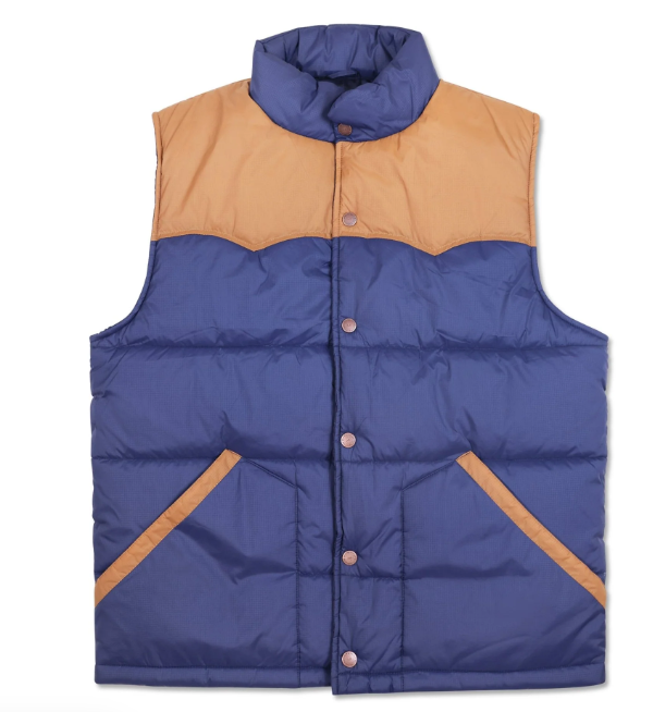 Whiskey Ranch - The Spearman Puffer Vest - Tan