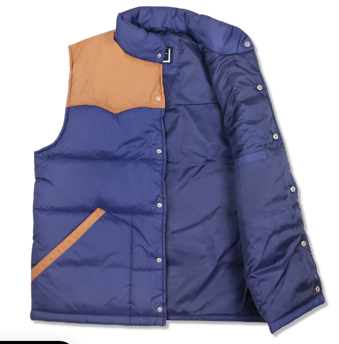 Whiskey Ranch - The Spearman Puffer Vest - Tan
