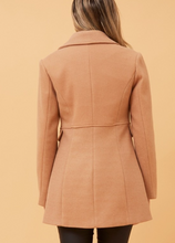 Double Breasted Coat - Camel