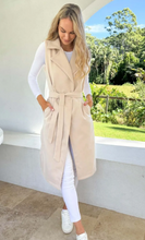 Long Vest - Cream