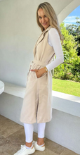 Long Vest - Cream