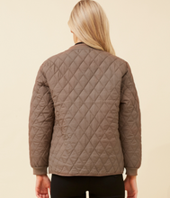 Zarabella Quilted Jacket - Coffee