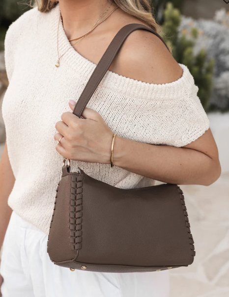 Dana Shoulder/Crossbody Bag - Mocha
