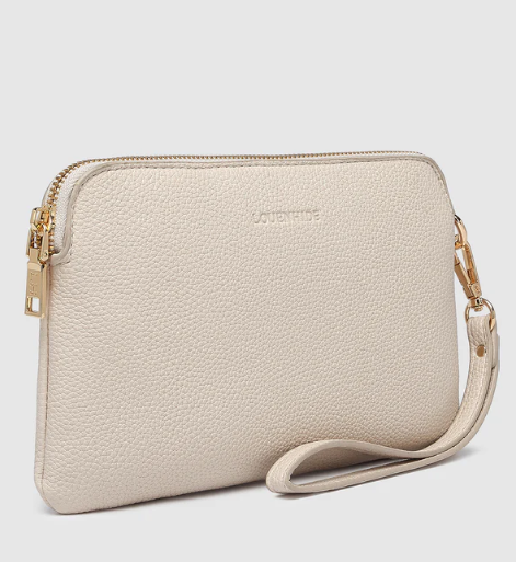 Poppy Clutch - Oat