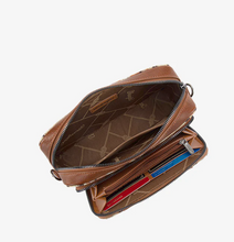 Wrangler Southwestern Dual Sided Print Crossbody Purse with Wallet - Navy