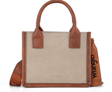 Wrangler Logo Mini Tote/Crossbody Bag - Khaki
