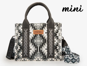 Wrangler Southwestern Mini Tote/Crossbody - Black