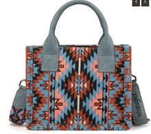Wrangler Southwestern Mini Tote/Crossbody - Navy