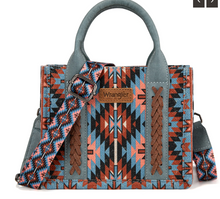 Wrangler Southwestern Mini Tote/Crossbody - Navy