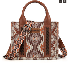 Wrangler Southwestern Mini Tote/Crossbody - Brown