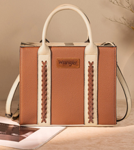 Wrangler Whipstitch Tote/Crossbody - Brown