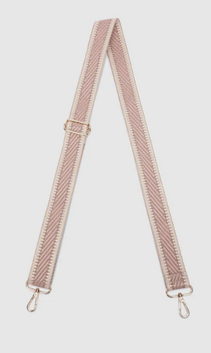 Kiki Webbing Bag Strap - Blush