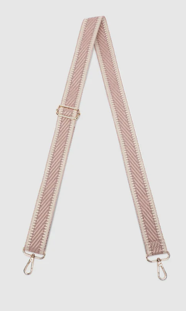 Kiki Webbing Bag Strap - Blush