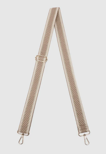 Kiki Webbing Bag Strap - Coffee