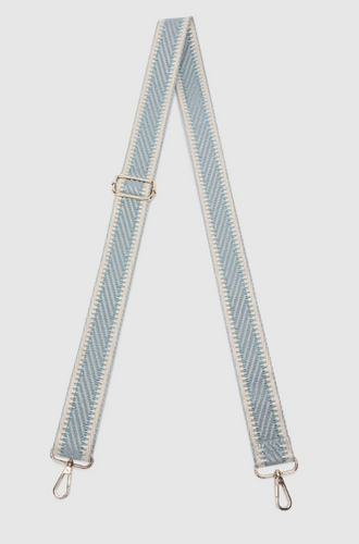 Kiki Webbing Bag Strap - Dusty Blue